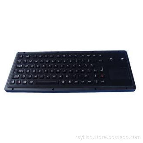 IP65 Vandal Proof Heavy Metal Keyboard Black For Military ,